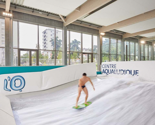 Réalisation BS SYNTHESE - Centre Aqualudique à Orléans