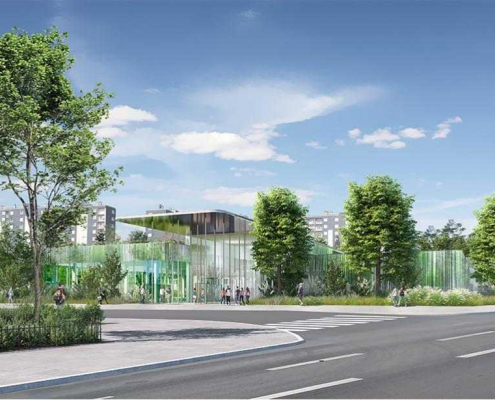 Réalisation BS SYNTHESE - Centre Aqualudique à Orléans