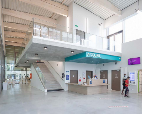 Réalisation BS SYNTHESE - Centre Aqualudique à Orléans