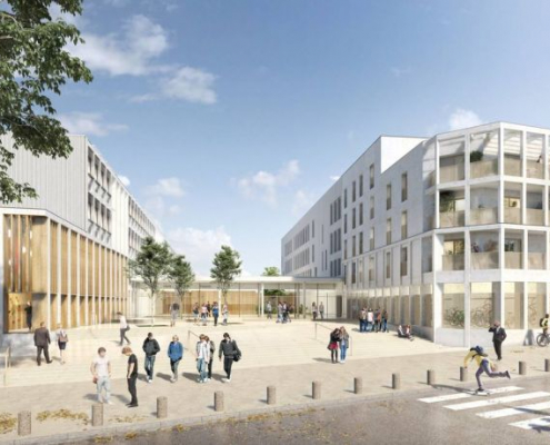 Lycée Albert Camus - Bois-Colombes (92) Réalisation BS SYNTHESE - Lycée Albert Camus - Bois-Colombes (92)