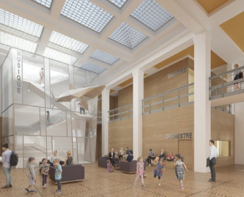 Réalisation BS SYNTHESE : Pôle Culturel - Ville de Laval Réalisation BS SYNTHESE : Pôle Culturel - Ville de Laval