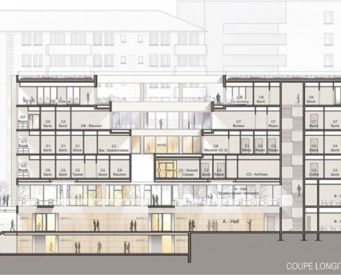 Réalisation BS SYNTHESE : Immeuble universitaire santé à Nantes Réalisation BS SYNTHESE : Immeuble universitaire santé à Nantes