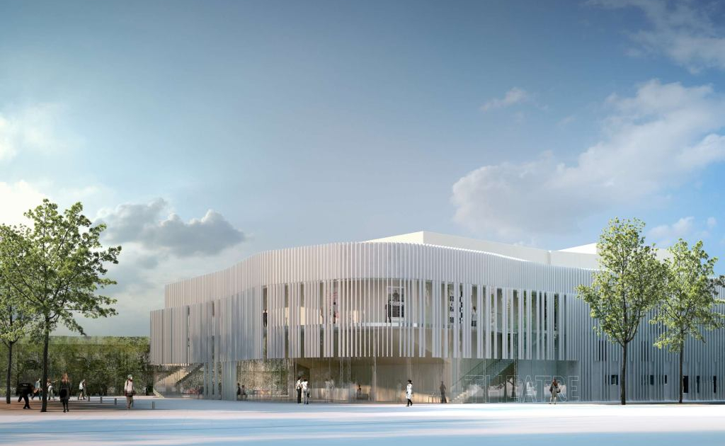 Réalisation BS SYNTHESE : Théâtre Le Majestic – Scène de Montereau