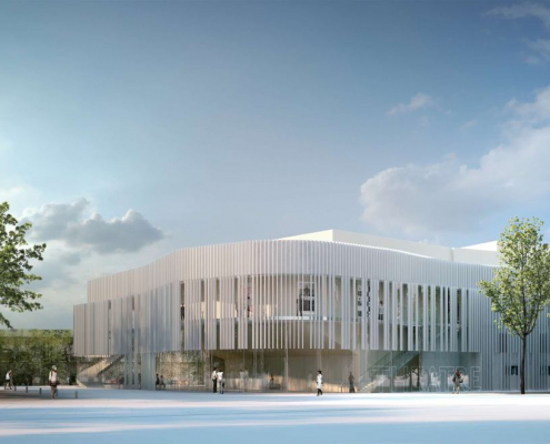 Réalisation BS SYNTHESE : Théâtre Le Majestic – Scène de Montereau Réalisation BS SYNTHESE : Théâtre Le Majestic – Scène de Montereau