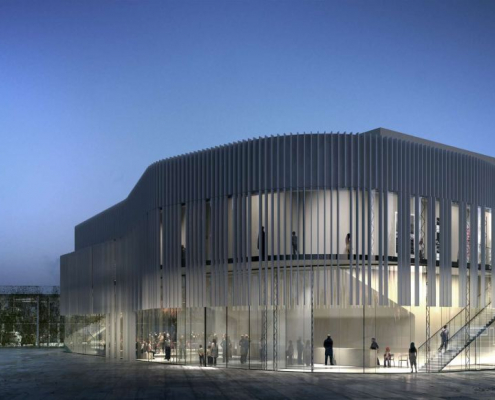 Réalisation BS SYNTHESE : Théâtre Le Majestic – Scène de Montereau Réalisation BS SYNTHESE : Théâtre Le Majestic – Scène de Montereau