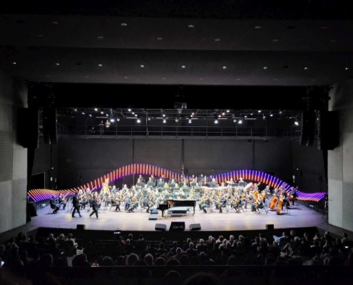 Réalisation BS SYNTHESE : Théâtre Le Majestic – Scène de Montereau Réalisation BS SYNTHESE : Théâtre Le Majestic – Scène de Montereau