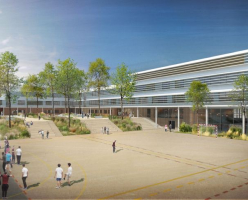 Réalisation BS SYNTHESE : Restructuration et Extension du Lycée Nicolas-Joseph Cugnot à Neuilly sur Marne Réalisation BS SYNTHESE : Restructuration et Extension du Lycée Nicolas-Joseph Cugnot à Neuilly sur Marne