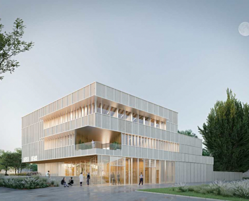 Réalisation BS SYNTHESE : Nouvel IFSI - IFAS à Heinlex, Saint-Nazaire Réalisation BS SYNTHESE : Nouvel IFSI - IFAS à Heinlex, Saint-Nazaire