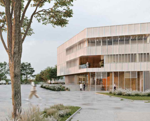 Réalisation BS SYNTHESE : Nouvel IFSI - IFAS à Heinlex, Saint-Nazaire Réalisation BS SYNTHESE : Nouvel IFSI - IFAS à Heinlex, Saint-Nazaire