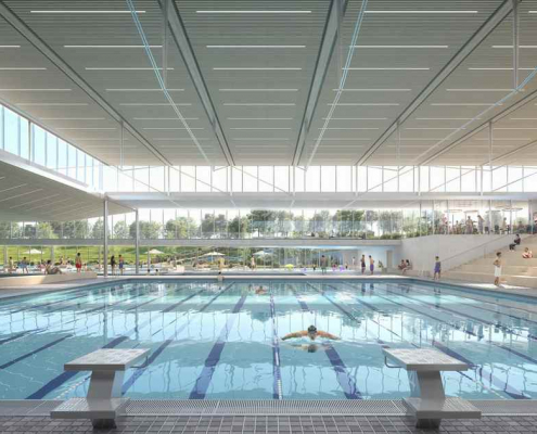 Réalisation BS SYNTHESE : Réaménagement du Centre aquatique Réalisation BS SYNTHESE : Réaménagement du Centre aquatique