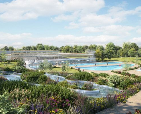 Réalisation BS SYNTHESE : Réaménagement du Centre aquatique Réalisation BS SYNTHESE : Réaménagement du Centre aquatique de la Grenouillère à Antony