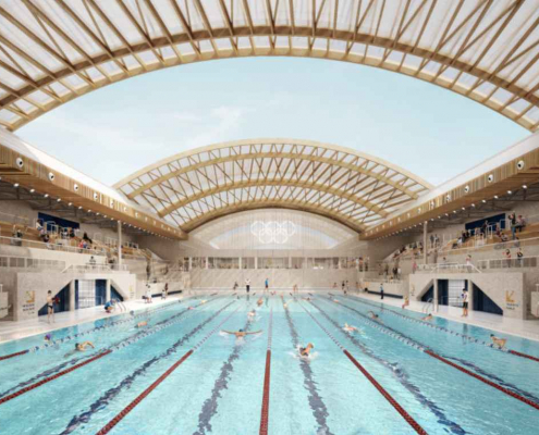 Réalisation BS SYNTHESE : Réhabilitation de la piscine Vallerey à Paris Réalisation BS SYNTHESE : Réhabilitation de la piscine Vallerey à Paris