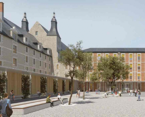 Réalisation BS SYNTHESE : Réhabilitation du collège Henri-IV à Poitiers Réalisation BS SYNTHESE : Réhabilitation du collège Henri-IV à Poitiers