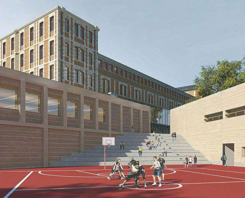 Réalisation BS SYNTHESE : Réhabilitation du collège Henri-IV à Poitiers Réalisation BS SYNTHESE : Réhabilitation du collège Henri-IV à Poitiers