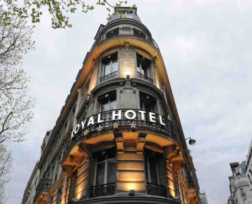 Réalisation BS SYNTHESE : Rénovation du Royal Hôtel à Paris